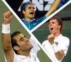 Federer, Sampras, Lendl