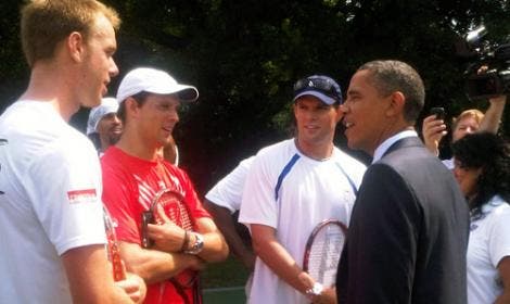 Obama incontra Querrey e i Bryan
