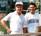 Rod Laver and Mark Winters