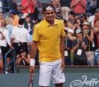 Federer at Indian Wells (photo Luigi Serra)