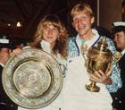 Boris Becker e Steffi Graf