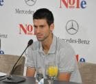 Novak Djokovic con Mercedes Benz