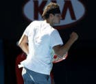 Australian Open: Bernard Tomic esulta dopo il successo su Verdasco