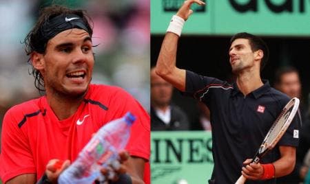 Rafael Nadal e Novak Djokovic (Photo by Mike Hewitt & Clive Brunskill/Getty Images)