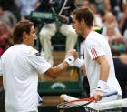 Andy Murray e David Ferrer a fine partita (Photo by Clive Brunskill/Getty Images)