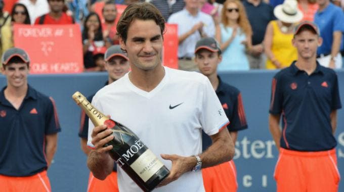 Roger Federer (Getty Images North America Getty Images for Moet &Chandon Duane Prokop)