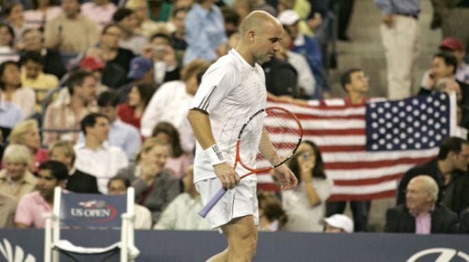 Andre Agassi (Getty Images North America Mike Ehrmann)
