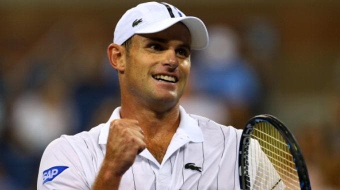 Andy Roddick (Photo by Elsa/Getty Images)