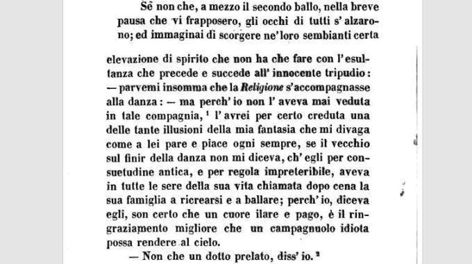 passo tratto da "Viaggio Sentimentale di Yorick lungo la Francia e l'Italia" di Laurence Sterne