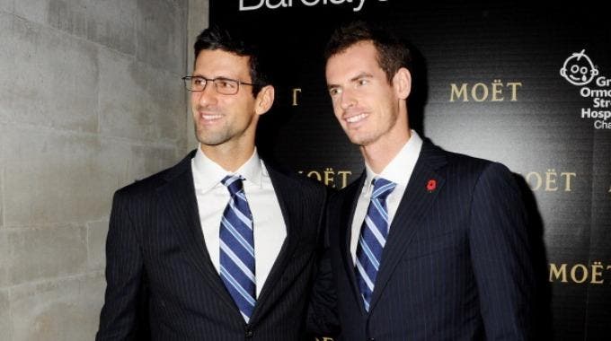 Novak Djokovic ed Andy Murray (Photo by Dave M. Benett/Getty Images)