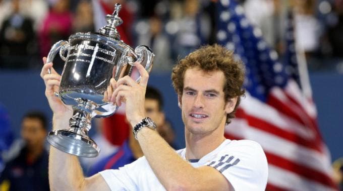 Andy Murray celebra il trionfo agli Us Open