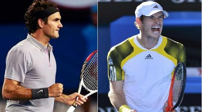 Australian Open 2013, Murray e Federer