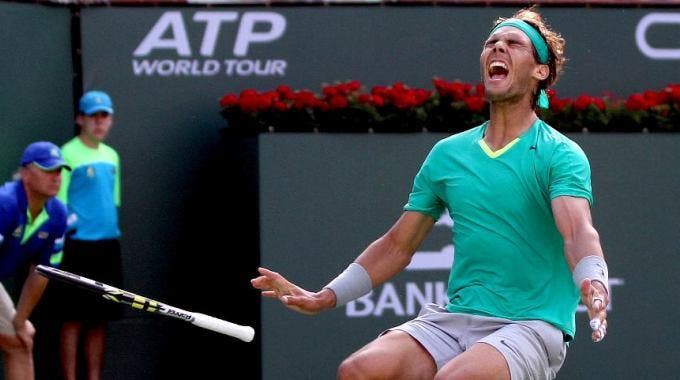 Rafael Nadal può finalmente esultare: ha appena vinto Indian Wells 2013