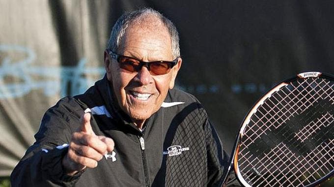 Bollettieri at his IMG Academy