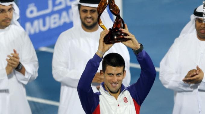 Djokovic campione ad Abu Dhabi