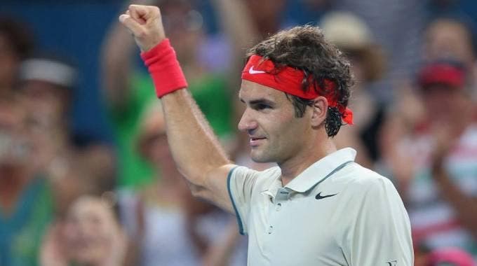Roger Federer (Foto: AFP/Brisbane International)