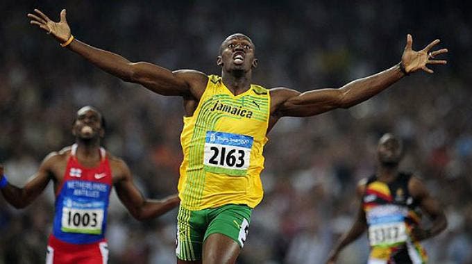 Usain Bolt alle Olimpiadi di Londra 2012