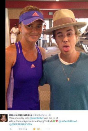 Daniela-Hantuchova-with-Justin-Bieber