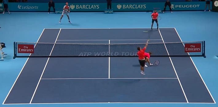 incredible doubles point ATP finals kontinen peers vs lopez lopez_0316