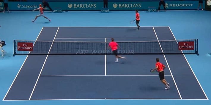 incredible doubles point ATP finals kontinen peers vs lopez lopez_0342