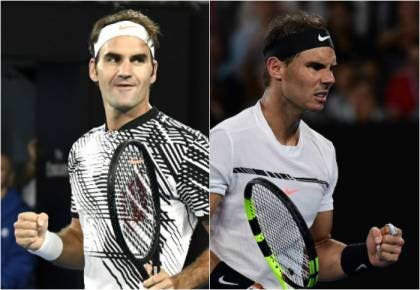 Roger Federer e Rafa Nadal - Finale Australian Open 2017