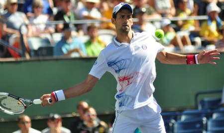 Indian Wells: Novak Djokovic (foto Luigi Serra)