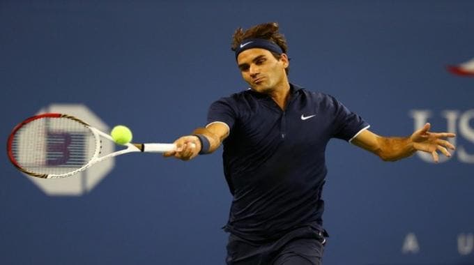 Roger Federer (Photo by Al Bello/Getty Images)