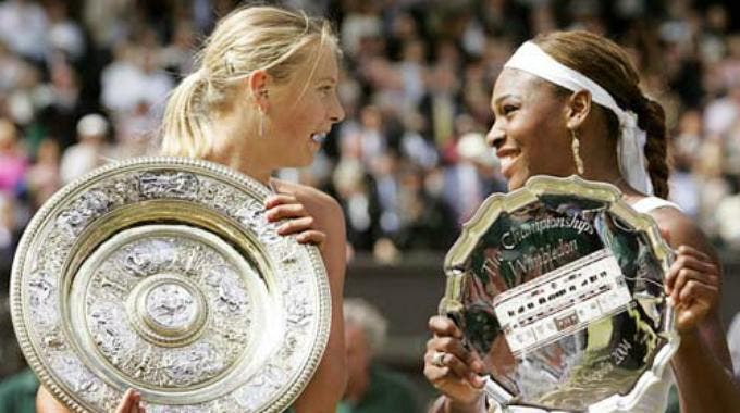 Wimbledon 2004: a sorpresa Maria Sharapova sconfigge Serena Williams