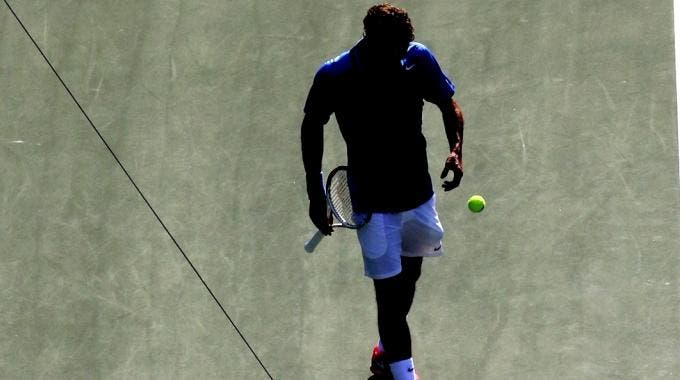 Roger Federer (foto di Art Seitz)