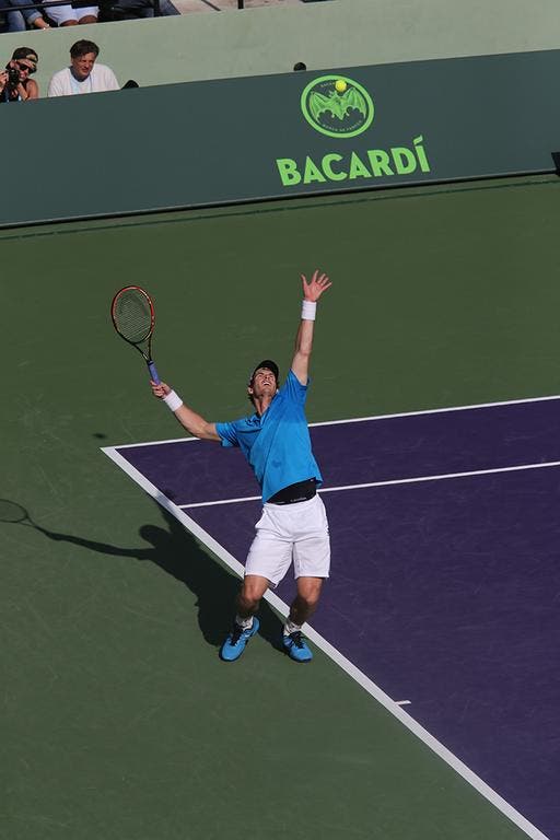 Andy Murray, Miami 2014 (foto Art Seitz)