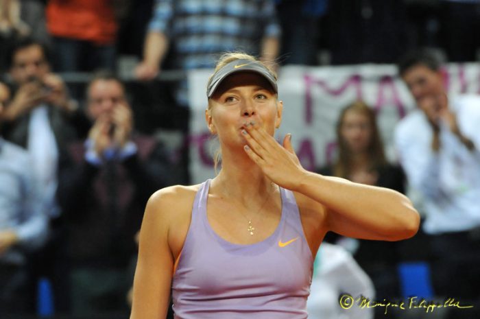 Maria Sharapova a Stoccarda (foto di MONIQUE FILIPPELLA)