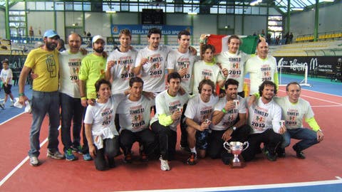 I campioni A1 del 2013 della Società Tennis Bassano