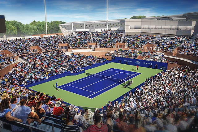 Il modello del nuovo stadio Grandstand che sarà inaugurato nel 2016
