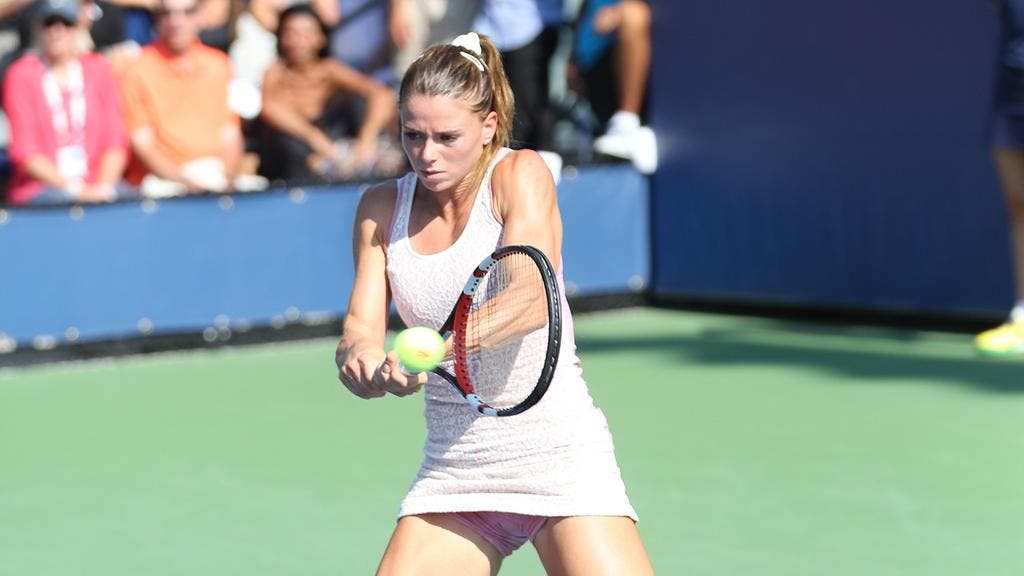 Camila Giorgi, US Open 2014 (foto LUIGI SERRA)
