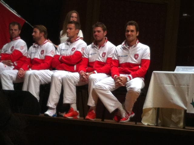 Team svizzero di Coppa Davis, Ginevra 2014