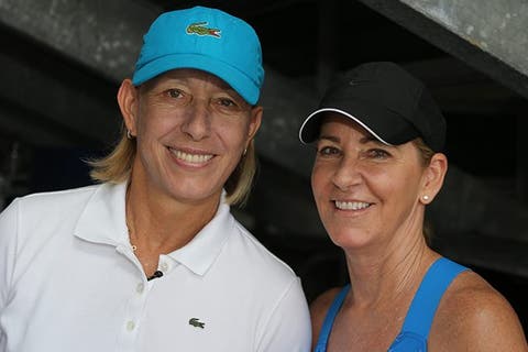 Navratilova ed Evert, Tennis Classic (foto ART SEITZ)