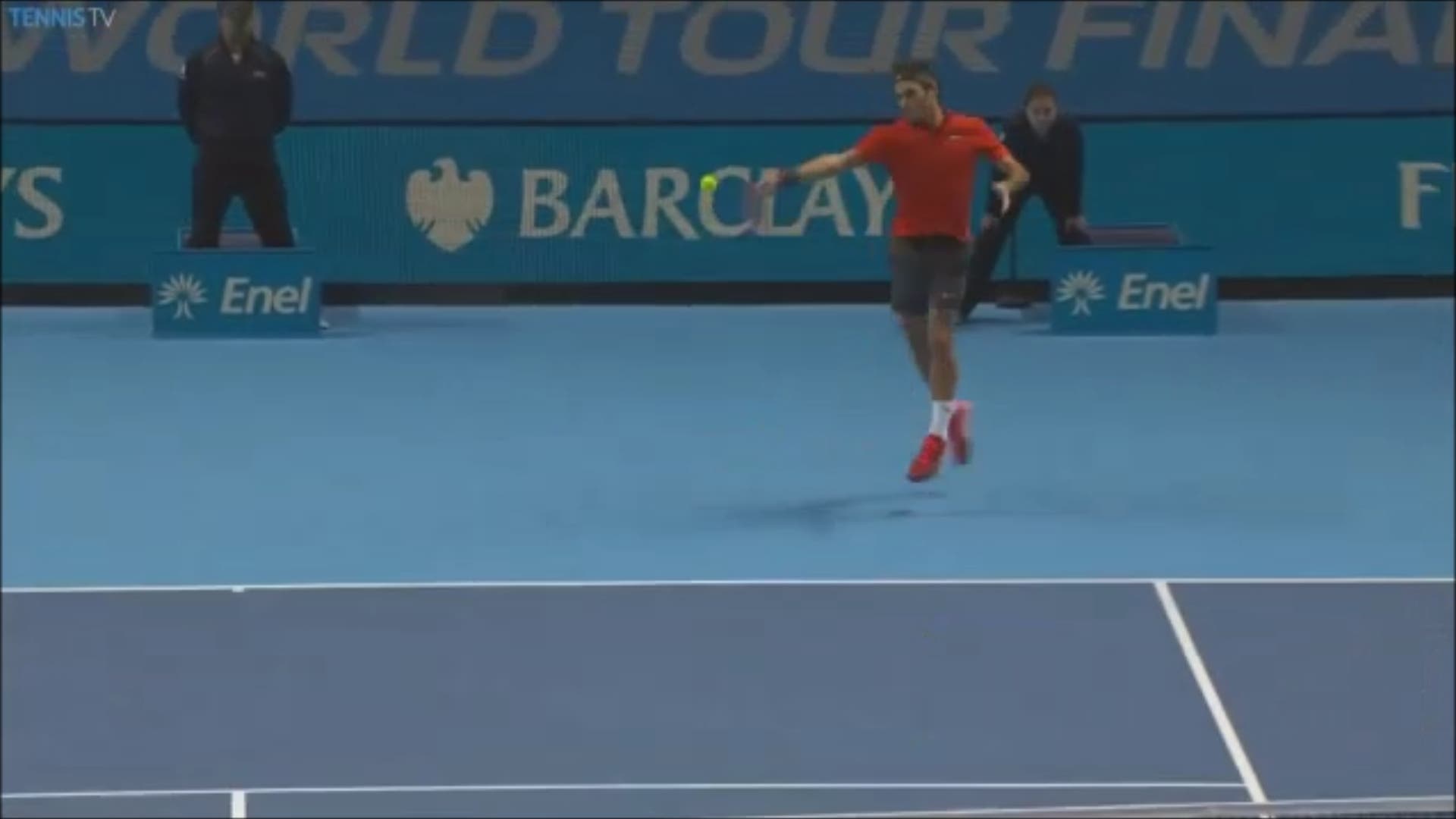 Dritto Federer
