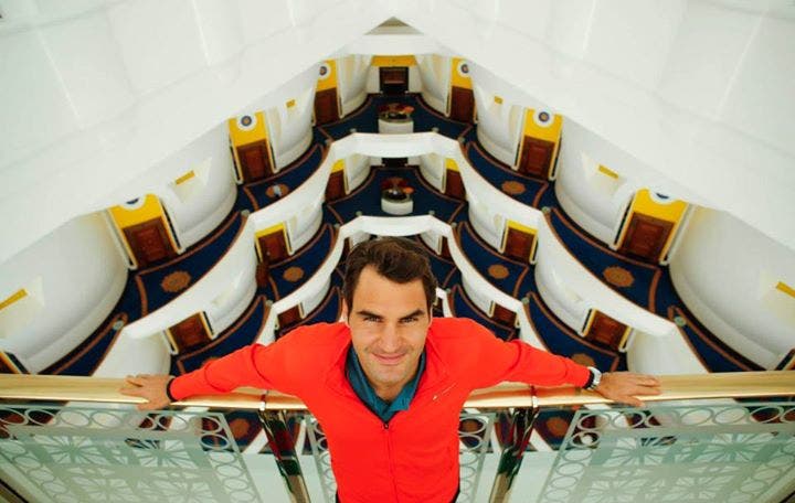 Roger Federer al Dubai Duty Free Tennis Championship