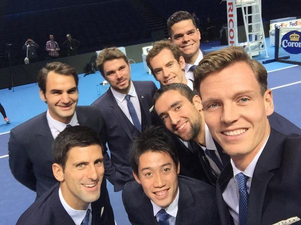 selfie berdych