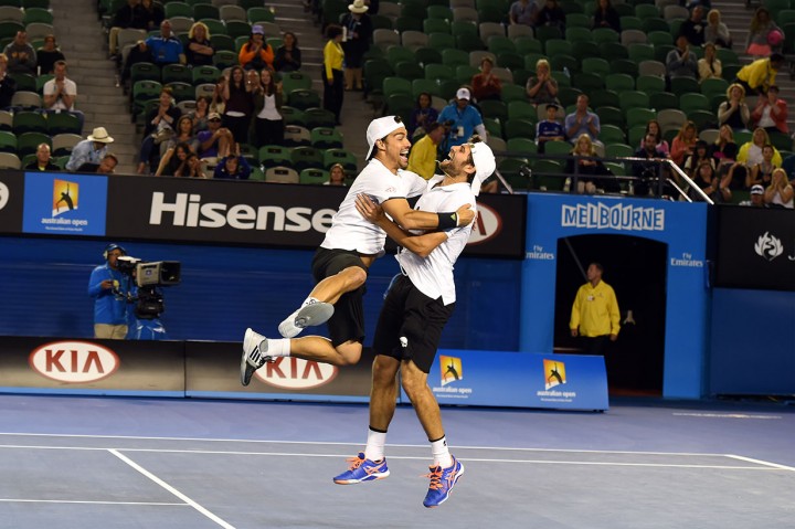 Simone Bolelli e Fabio Fognini (Photo Ray Giubilo)