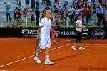 Radja Nainggolan e Flavia Pennetta (foto C. Giuliani)