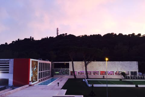 L'ex Casa delle Armi, ora Players Lounge degli Internazionali d'Italia (foto C. Giuliani)