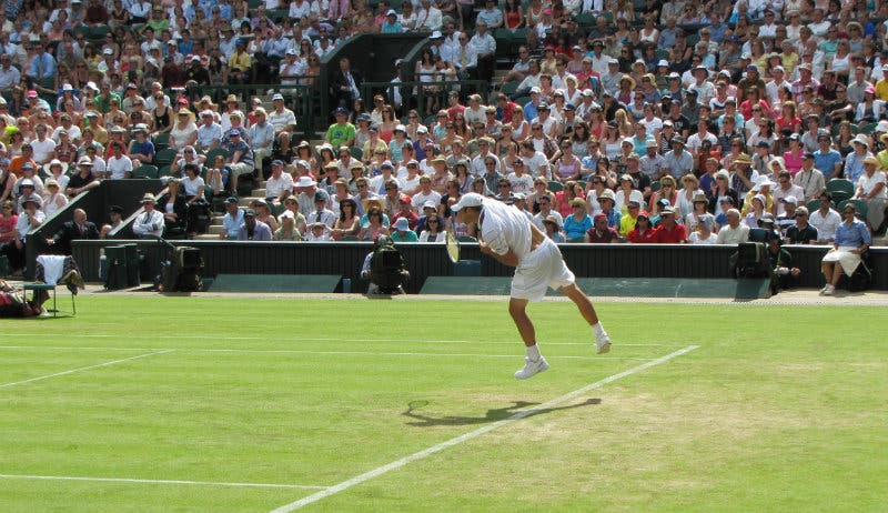 Andy Roddick a Wimbledon 2010