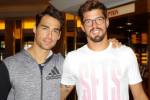 Fabio Fognini e Alberto Giraudo, Amburgo 2015 (foto BRIGITTE URBAN)