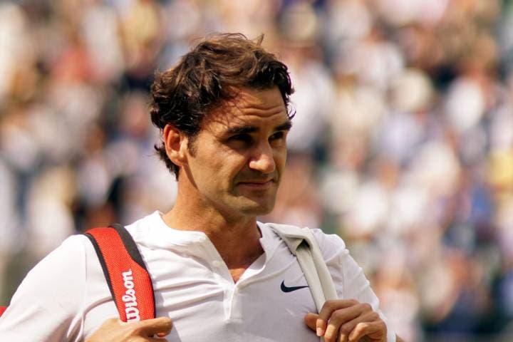 Wimbledon 2015 - Roger Federer (foto di Fabrizio Maccani)