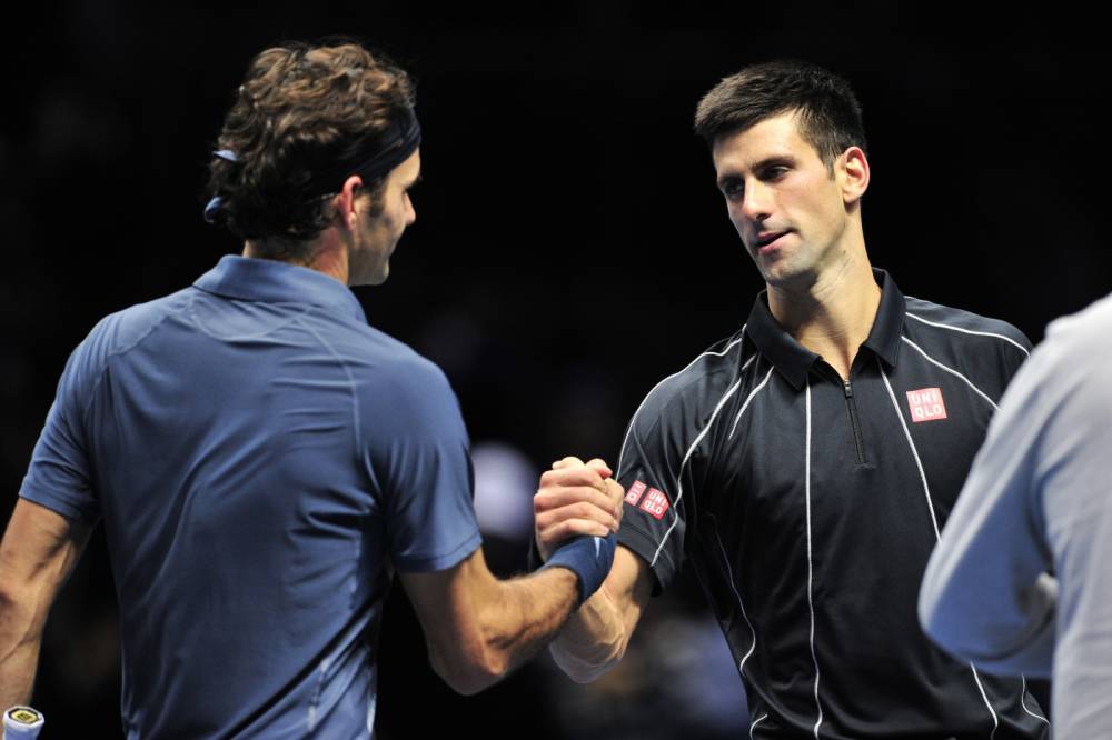 Roger Federer e Novak Djokovic