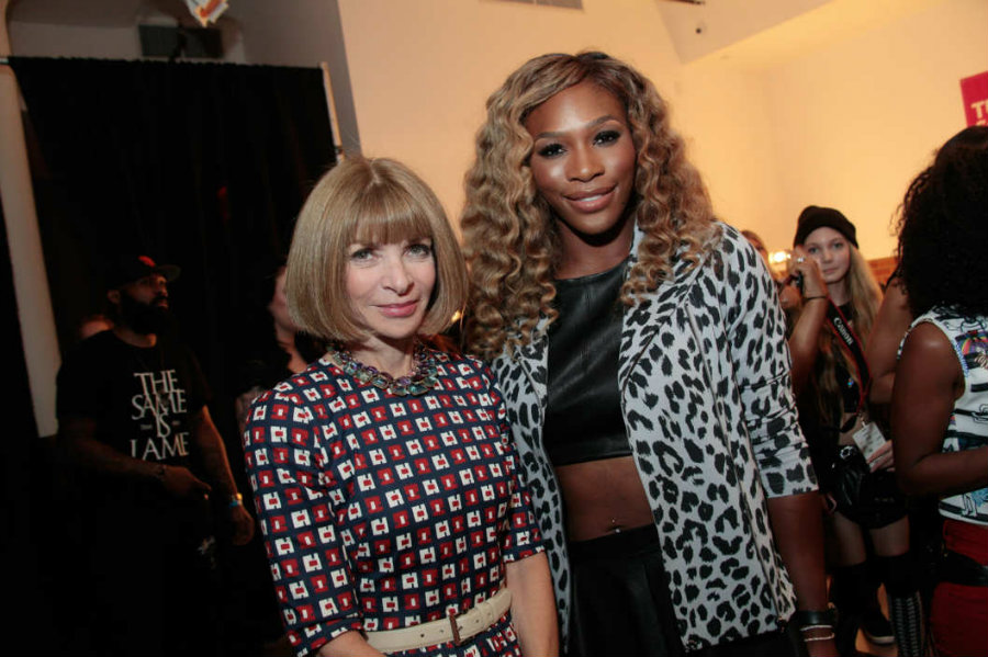 Anna Wintour e Serena Williams