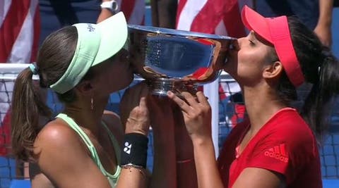 Martina Hingis e Sania Mirza - US Open 2015