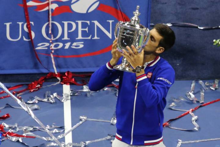 Novak Djokovic - US Open 2015 (foto di Art Seitz)