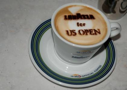 Lavazza for US Open (photo by AK Media Services)